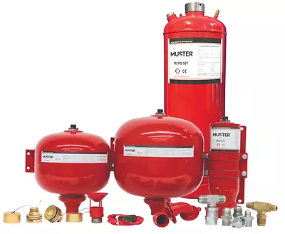 Muster Powder Extinguishers